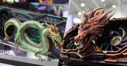 На каждой видеокарте сидит свой дракон. MSI показала крайне необычные 3D-карты AI Generated Edition, причём дизайн драконов создавал ИИ