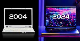 MSI отмечает 20-летие своего первого ноутбука. Модель M510C вышла в 2004 году