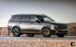Новый дизайн в духе Hyundai Santa Fe и 3,5-литровый турбомотор. Качественное изображение и первые подробности о Hyundai Palisade 2026