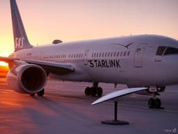 Спутниковый интернет Starlink на неограниченном количестве устройств получат клиенты авиакомпании Scandinavian Airlines