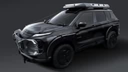 Представлены уникальные Mitsubishi Outlander, Triton, Delica D:5 Black Edition и Delica Mini