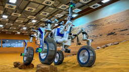 NASA создаёт гибкие шины из «умного» сплава для марсоходов будущего