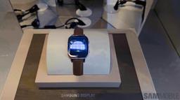 Samsung показала первые в мире часы с экраном MicroLED и рекордной яркостью