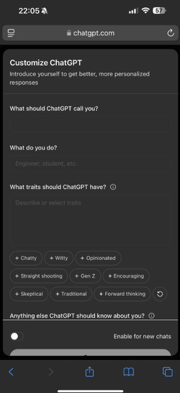 Альтернативный ChatGPT научится общаться в стиле Gen Z: OpenAI тестирует новые настройки персонализации