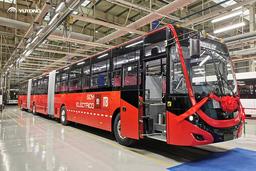 Китайская компания Yutong представила сверхдлинный 26-метровый электробус для Мексики