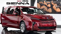 Совершенно новая Toyota Sienna 2026 примерит «лицо» от Toyota Camry и нового RAV4: опубликованы первые изображения