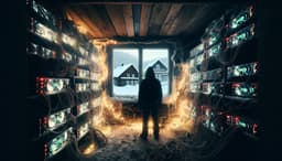 «Чёрные» майнеры нанесли почти 1,5 млрд рублей ущерба «Россетям»