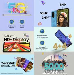 Samsung, а можно так всегда? 110-долларовый Galaxy F06 5G предлагает четыре года обновлений Android, платформу на 400 000 баллов AnTuTu и 128 ГБ памяти