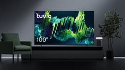 Яндекс выпустил под брендом Tuvio первый российский 100-дюймовый телевизор