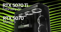 Наконец-то мы точно знаем, когда выйдут GeForce RTX 5070 Ti и RTX 5070. Но будут ли они доступны всем желающим — неизвестно