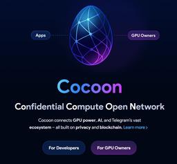 Павел Дуров* запустил Cocoon — децентрализованную сеть ИИ-вычислений с полной конфиденциальностью, пользователи могут зарабатывать на своих видеокартах