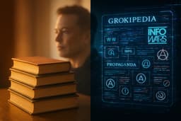 Энциклопедия Маска Grokipedia в 3 раза чаще Википедии использует ненадёжные источники