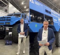 Российский вездеход «Русак» перевели на водород: запас хода 500 км и скорость 60 км/ч с максимальной загрузкой