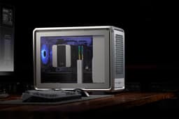 Компактный корпус-перевёртыш. Cooler Master представила модульный корпус MasterFrame 400 Mesh для плат microATX и Mini-ITX