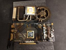 Как будто курил не владелец ПК, а сама видеокарта. Редкая GeForce 9800GT 10 лет работала у заядлых курильщиков и превратилась в «копчёность»
