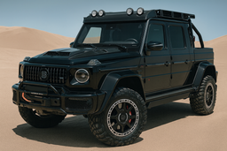 В России продают редчайший Brabus XLP 800 Adventure с портальными мостами на базе Mercedes-AMG G 63