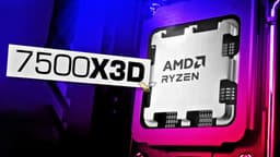 Актуальный игровой Ryzen X3D за небольшие деньги. Ryzen 5 7500X3D почти не будет отличаться от Ryzen 5 7600X3D