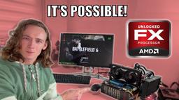 На стареньком AMD FX-9590 запустили Battlefield 6. Платформа одной из первых получила поддержку SecureBoot