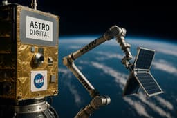 NASA готовит серию тестов космического робота на низкой околоземной орбите в 2027 году