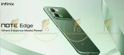 6500 мАч, AMOLED-экран, пять лет обновлений безопасности Android и новая платформа. Смартфон Infinix Note Edge показали на первом изображении