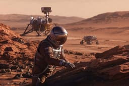 Поиск жизни на Марсе станет приоритетной задачей первой пилотируемой миссии