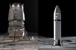 Новый глава NASA сделал ставку на конкуренцию SpaceX и Blue Origin в лунной гонке