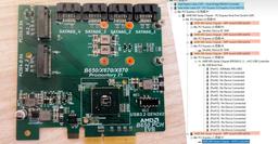 Взять чипсет AMD 600/800 и создать на его основе плату расширения с M.2, SATA и USB. Проект с открытым исходным кодом использует чипсет, как контроллер PCIe