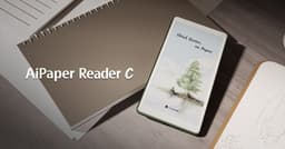 Электронная книга в формате смартфона и с цветным экраном E Ink. AiPaper Reader С работает с Android 16 и стоит 350 долларов