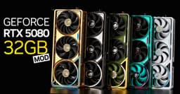 Китайцы уже создали GeForce RTX 5080 с 32 ГБ памяти. Теперь карты могут скупать для переделки под ИИ-адаптеры