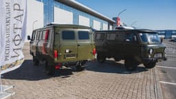 Представлена новая УАЗ «Буханка» с кондиционером, гидро-, шумо- и теплоизоляцией. Легенду переделали под мобильные мечети