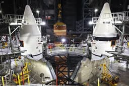 Основная ступень SLS успешно интегрирована с ускорителями для миссии Artemis 2