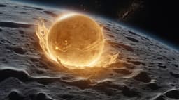 Эксперимент NASA подтвердил теорию о роли солнечного ветра в образовании воды на Луне