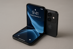 Первый складной iPhone будет дороже iPhone Pro Max примерно на 1000 долларов