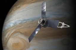 Юпитер атакует: космический аппарат Juno пережил два удара радиации за один пролёт над Юпитером