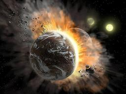 Массивные планеты звенят миллионы лет после столкновения: учёные смоделировали удар планет