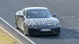 Электрический Porsche 718 Cayman впервые замечен на Нюрбургринге