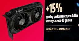 AMD показала, как нужно делать дешёвые видеокарты с 16 ГБ памяти. Radeon RX 9060 XT 16GB стоит всего 350 долларов