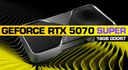 18 ГБ памяти вместо 12 ГБ и 6400 ядер CUDA. Раскрыты характеристики GeForce RTX 5070 Super