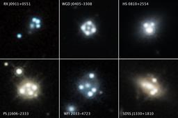 Аномалия и обратный порядок получения радиоизображений квазара HS 0810+2554 потребовали пересмотра стандартной модели тёмной материи