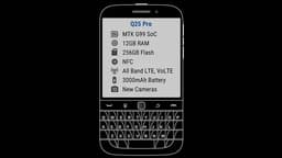 Zinwa Technologies анонсировала обновленную версию BlackBerry Classic с Android 13 и впечатляющими характеристиками