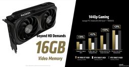 Официально: Radeon RX 9060 XT 16 GB чуть медленнее GeForce RTX 5060 Ti 16 GB в играх при разрешении 1440p, но при этом на 100 долларов дешевле
