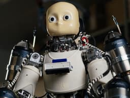 Первый летающий человекоподобный робот iRonCub3 поднялся в воздух