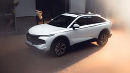 На замену Geely Tugella: выпускаемый в России новый полноприводный купе-кроссовер Haval F7x подешевел