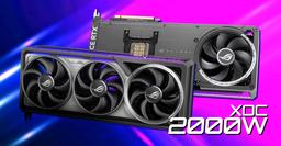Видеокарта-монстр: на Asus ROG Astral RTX 5090 XOC теперь можно подать 2000 Вт мощности (вместо стандартных 600 Вт)