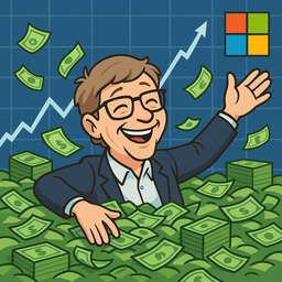 Microsoft повторила рекорд Nvidia: рыночная стоимость компании достигла 4 триллионов долларов