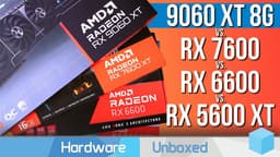 Новенькая видеокарта Radeon RX 9060 XT обеспечивает лучший прирост в классе относительно прошлого поколения за последние годы