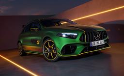 Обновлённый Mercedes-Benz A-класса от AMG доступен для заказа в России: 421 л.с., полный привод и режим дрифта за 8,5 млн рублей
