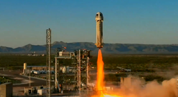 «Вид нашей хрупкой планеты из космоса объединяет всех, кто его видит». Blue Origin отправила криптомиллиардера Джастина Сана и ещё пятерых в суборбитальный полёт