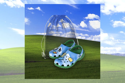 Microsoft «перезапустила» Windows XP и «Скрепыша»: в честь юбилея выпущены кроксы с культовыми обоями