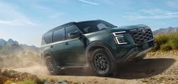 Альтернатива Land Cruiser 300: Nissan Armada 2025 с мощным V6 и внедорожным пакетом Pro-4X добрался до России